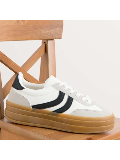 Pantofi sport cod PL013 White