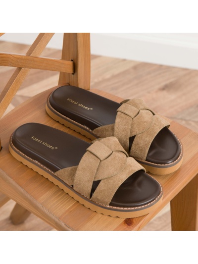 Papuci cod 1521 Khaki