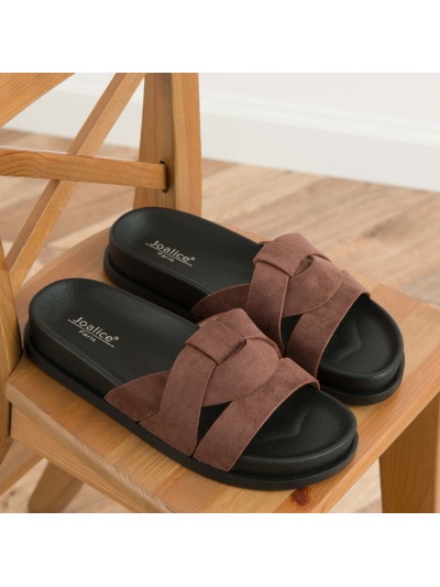 Papuci cod 666-58 Brown