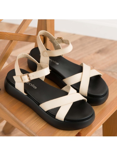 Sandale cod 880-31 Beige