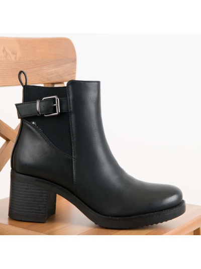 Botine cod 9109 Black