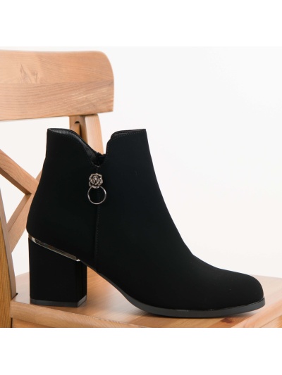 Botine cod 9616 Black