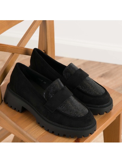 Pantofi casual cod T802 Black