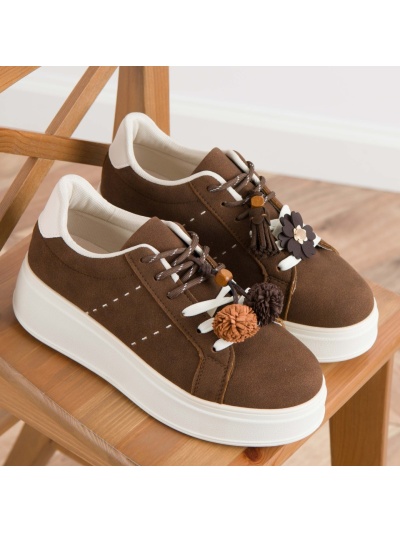 Pantofi cod C3930 Brown