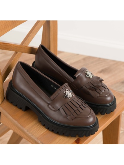 Pantofi cod XH-18 Brown