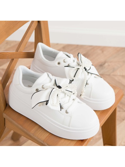 Pantofi sport cod 23705 White