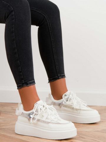 Pantofi sport cod ABC511 White
