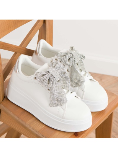 Pantofi sport cod BK-72 White