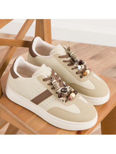 Pantofi sport cod BK381 Beige