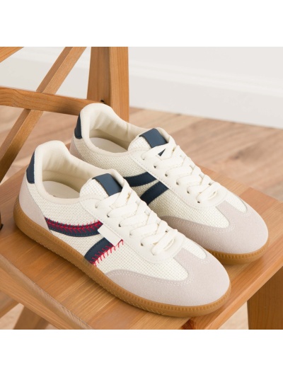 Pantofi sport cod BS2213 Beige/Blue