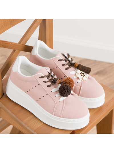 Pantofi sport cod CD-5691 Pink