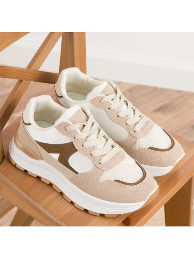 Pantofi sport cod K1778 Beige