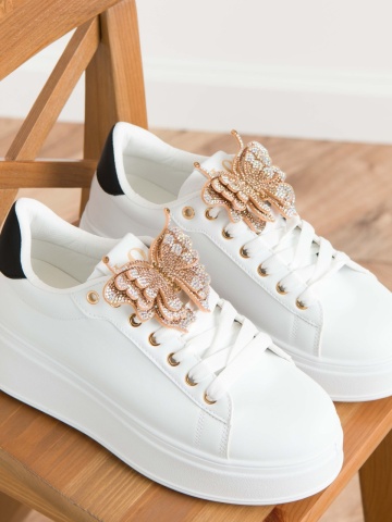 Pantofi sport cod YY23 White/Black