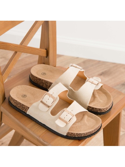Papuci cod 98-179 Beige