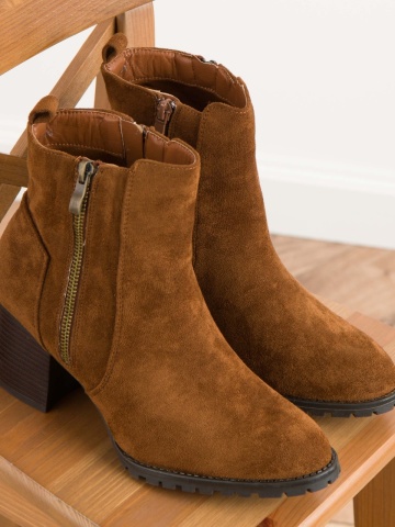 Botine cod 7039 Brown
