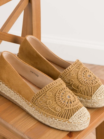 Espadrile cod HX1109 Camel