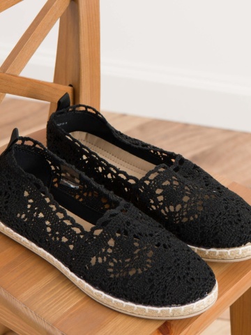 Espadrile cod WD251 Nero