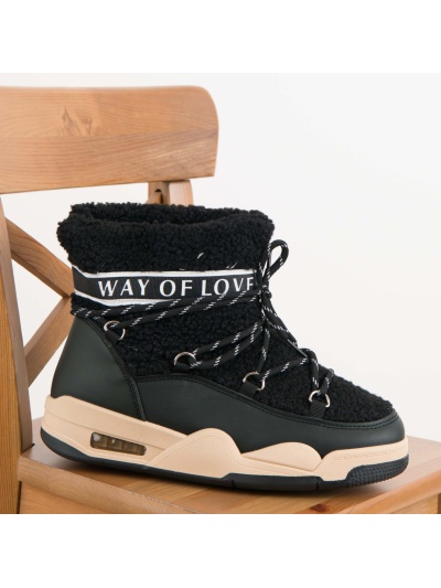 Ghete cod SJ2566 Black