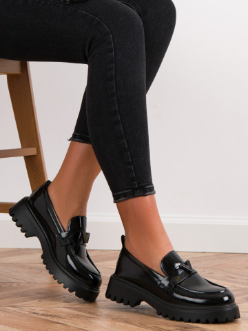 Pantofi casual cod 856 Black