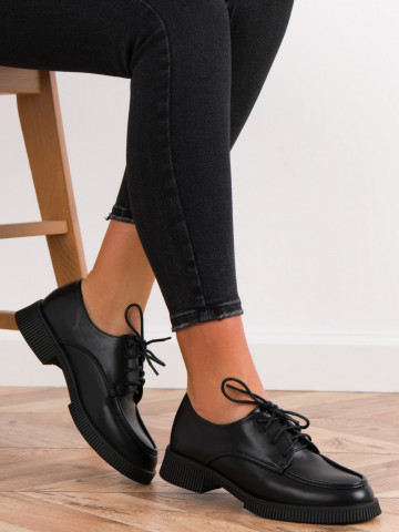 Pantofi casual cod K416 Black