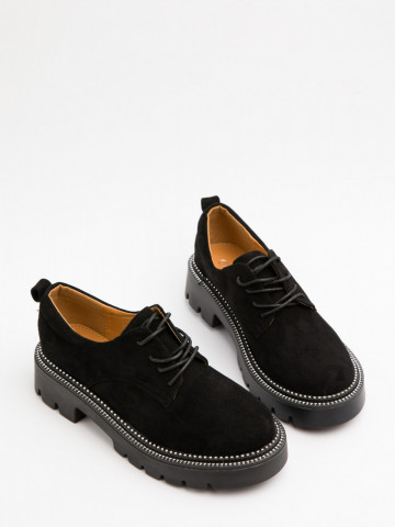 Pantofi casual cod X21-711 Black