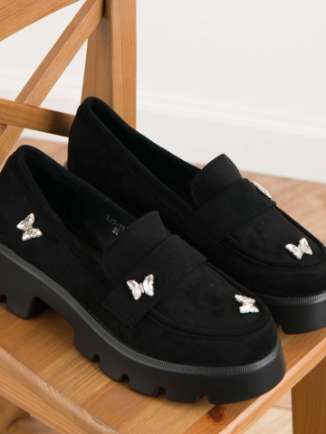 Pantofi casual cod X25-1721B Black