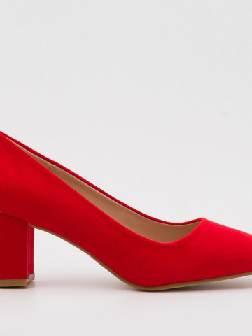 Pantofi cu toc cod ZM62 Red