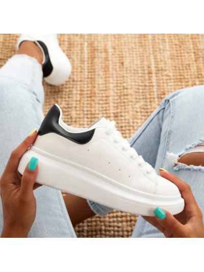 Pantofi sport cod 20-C01 White/Black