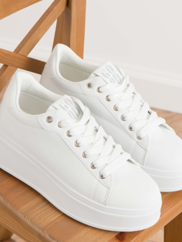 Pantofi sport cod B24-1600 White
