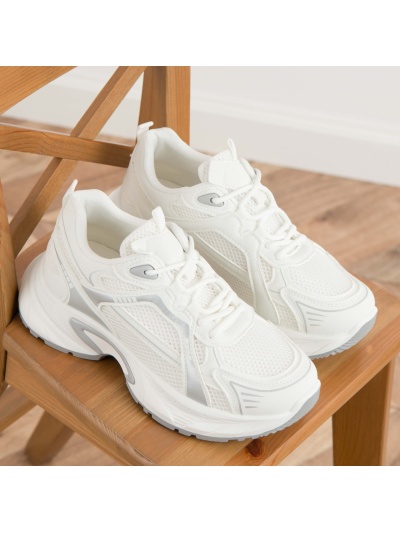 Pantofi sport cod BK396 White