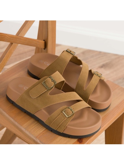 Papuci cod 988-11 Camel