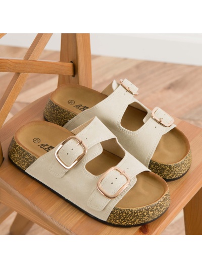 Papuci cod H88-6 Beige