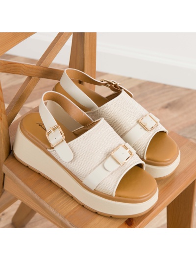 Sandale cod 278-12 Off White