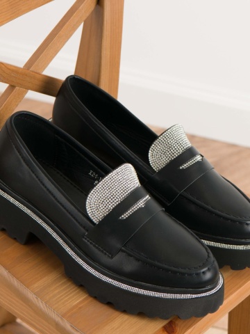 Pantofi casual cod X24-1212A Black