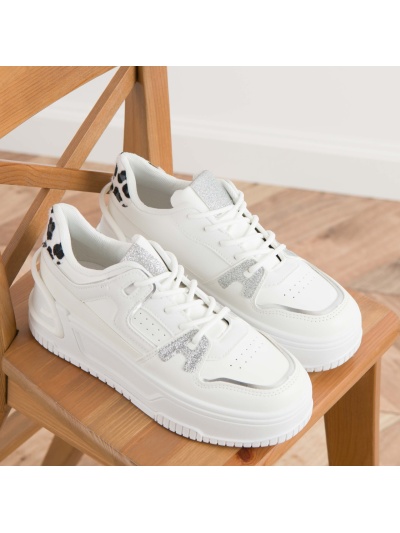 Pantofi sport cod A-113 White