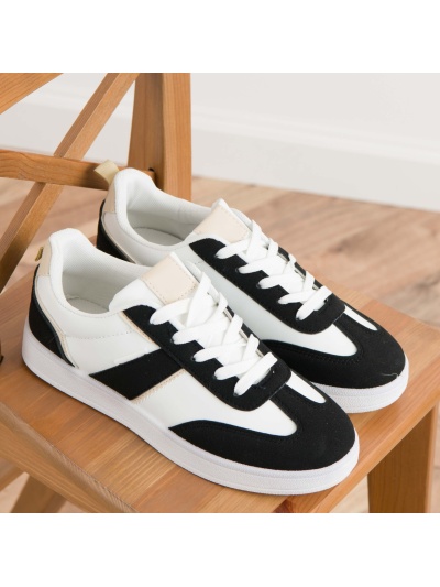Pantofi sport cod DD968 White/Black