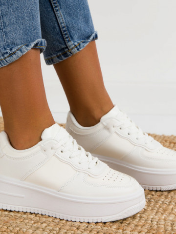 Pantofi sport cod H01 White