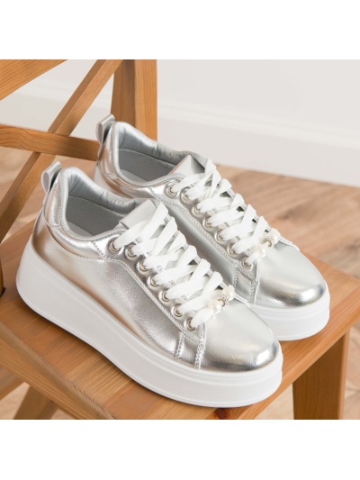 Pantofi sport cod MK040 Silver