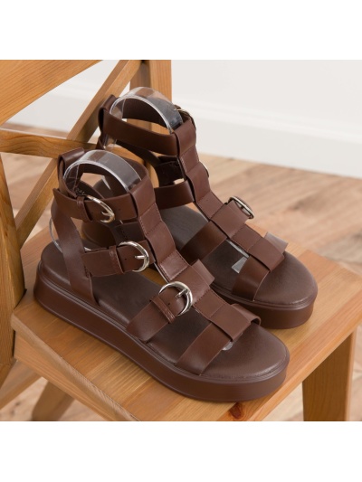 Sandale cod 244 Brown