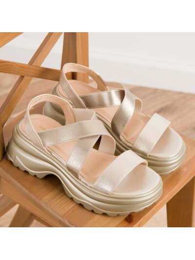Sandale cod 3364 Gold