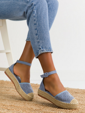 Espadrile cod PD66 Blue