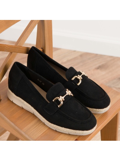 Pantofi casual cod R17 Black