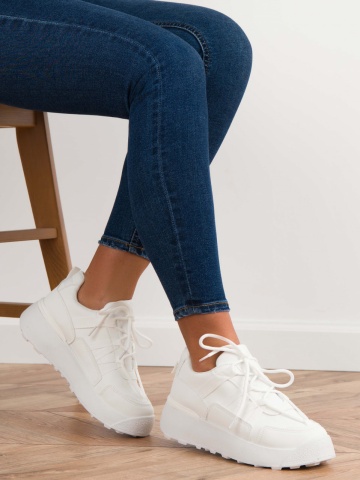 Pantofi sport cod ABC-395 White