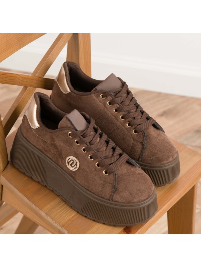 Pantofi sport cod BK478 Brown