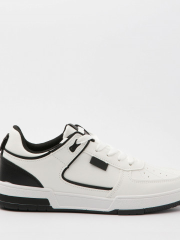 Pantofi sport cod H17 White/Black