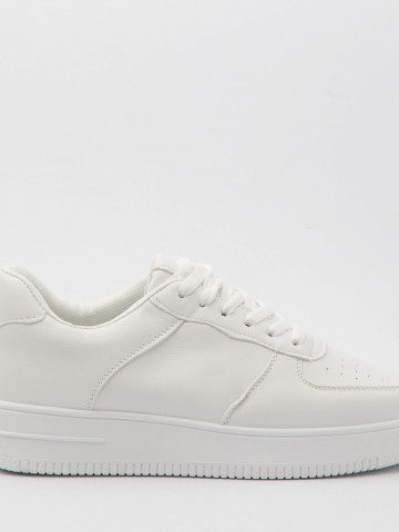 Pantofi sport cod J1867 All White