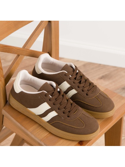 Pantofi sport cod TT216 Brown/Beige