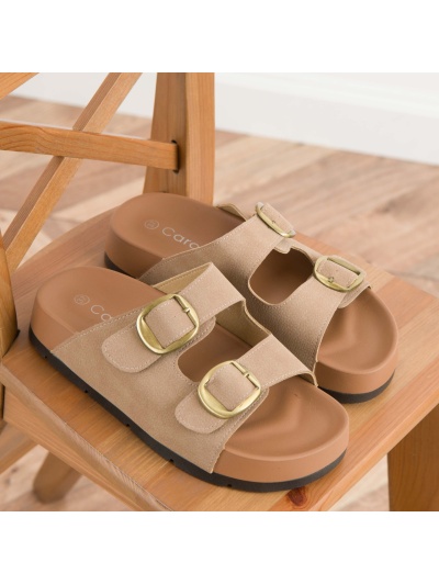 Papuci cod 988-10 Khaki