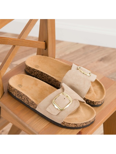 Papuci cod SAR73 Beige