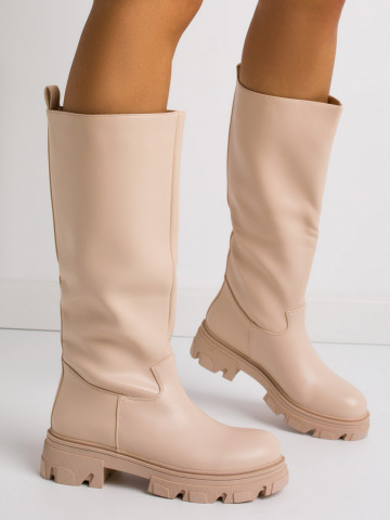 Cizme cod RQ363 Beige